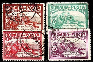 Rumänien Romania [1906] MiNr 0169-72 A ( O/ used )
