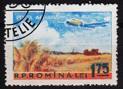 Rumänien Romania [1956] MiNr 1628 ( O/ used ) Flugzeug