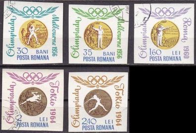 Rumänien Romania [1964] MiNr 2353 ex ( O/ used ) [01] Olympiade geschnitten
