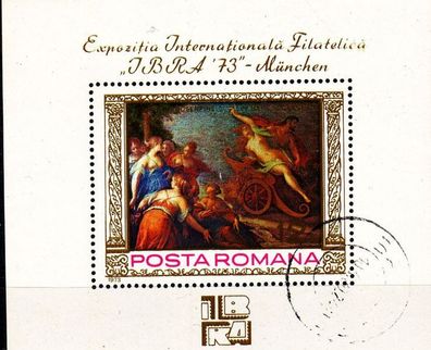 Rumänien Romania [1973] MiNr 3122 Block 104 ( O/ used ) Gemälde