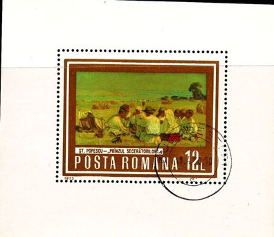 Rumänien Romania [1973] MiNr 3156 Block 109 ( O/ used ) Gemälde