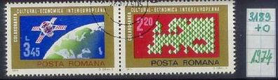 Rumänien Romania [1974] MiNr 3189 + 90 ( O/ used ) CEPT