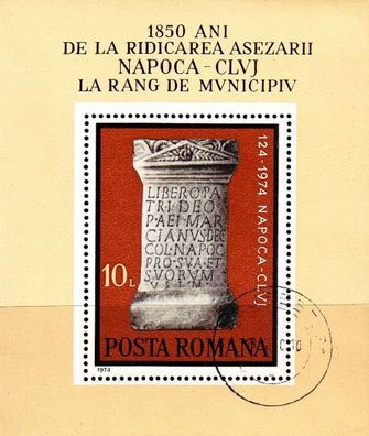 Rumänien Romania [1974] MiNr 3191 Block 111 ( O/ used ) Kultur