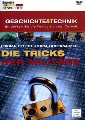 Die Tricks der Militärs - Enigma, Desert Storm, Codeknacker (DVD] Neuware