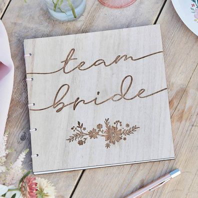 Ginger Ray - Boho Team Bride Gästebuch | Erinnerungsbuch für Brautparty & JGA