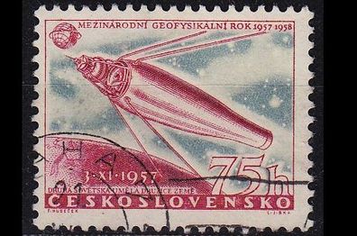 CSSR [1957] MiNr 1057 ( O/ used ) Weltraum