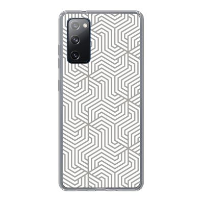 Handyhülle Samsung Galaxy S20 FE Silikonhülle Schutzhülle Handy Hülle Linie - Gestalt