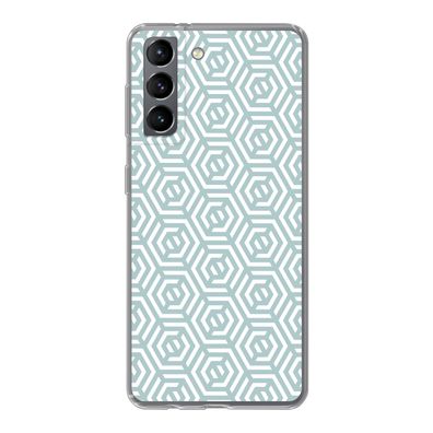 Handyhülle Samsung Galaxy S21 Silikonhülle Schutzhülle Handy Hülle Muster - Abstrakt