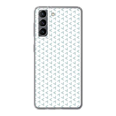 Handyhülle Samsung Galaxy S21 Silikonhülle Schutzhülle Handy Hülle Geometrie - Muster