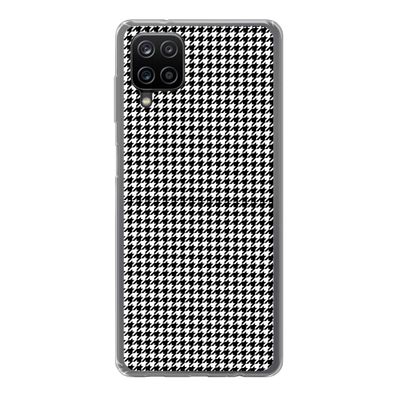 Handyhülle Samsung Galaxy A12 Silikonhülle Schutzhülle Handy Hülle Geometrie - Muster