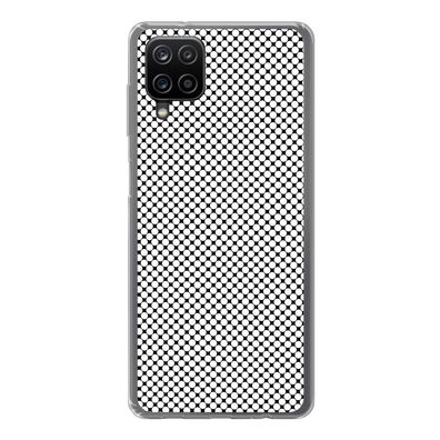 Handyhülle Samsung Galaxy A12 Silikonhülle Schutzhülle Handy Hülle Muster - Linie - G