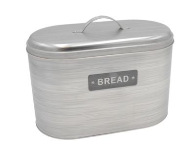 Metall Brotdose Bread mit Griff Brotkasten Brotbox Brotbehälter