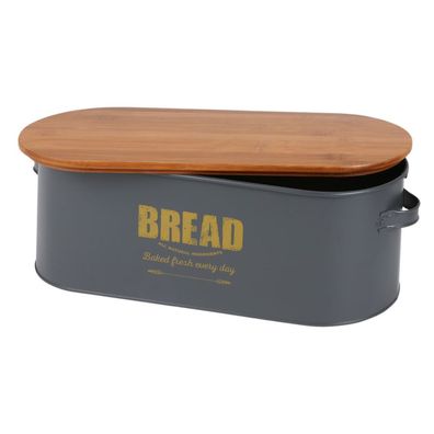 Brotkasten Bread Brotkorb Brotbehälter Brotkiste Aufbewahrungsbox 46x16x18cm
