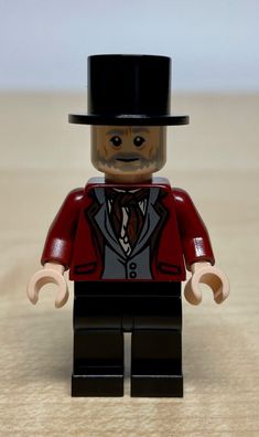 Lego Wizard - HP Wizarding World Male, Black Top Hat (hp301) NEU