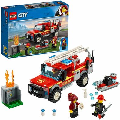 LEGO City 60231 Feuerwehr Einsatzleitung 201 Teile Bauset Minifigur Spielzeug