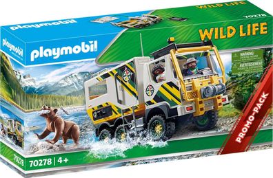 Playmobil Wild Life 70278 Expeditionstruck Minifigur Spielzeug Spielset Motorik