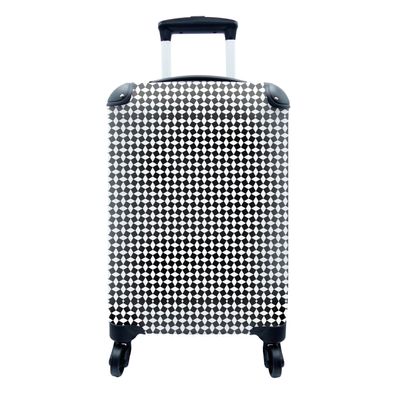 Koffer Reisekoffer - 35x55 cm Gestaltung - Geometrie - Muster (Gr. 35x55x20 cm)