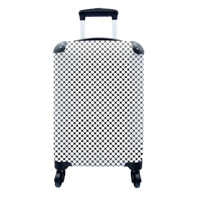 Koffer Reisekoffer - 35x55 cm Muster - Linie - Gestaltung - Farbe (Gr. 35x55x20 cm)