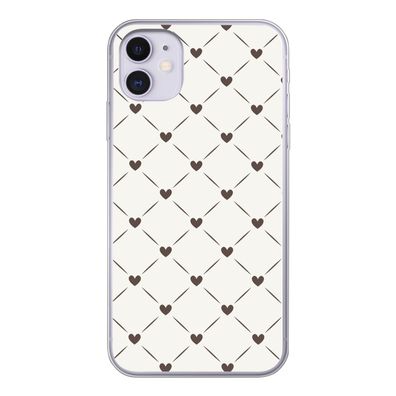 Handyhülle iPhone 11 Silikonhülle Schutzhülle Handy Hülle Design - Geometrie - Muster