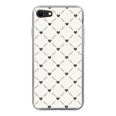 Handyhülle iPhone 7 Silikonhülle Schutzhülle Handy Hülle Design - Geometrie - Muster