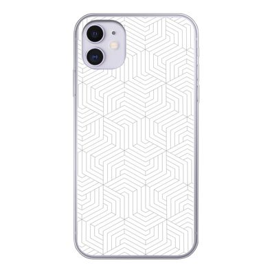 Handyhülle iPhone 11 Silikonhülle Schutzhülle Handy Hülle Abstrakt - Muster - Gestalt