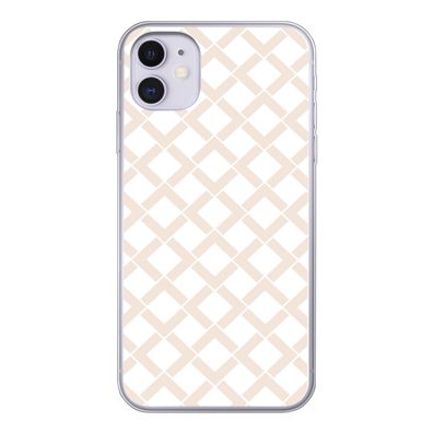 Handyhülle iPhone 11 Silikonhülle Schutzhülle Handy Hülle Linie - Geometrie - Muster