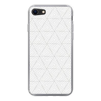 Handyhülle iPhone 7 Silikonhülle Schutzhülle Handy Hülle Abstrakt - Muster - Entwurf