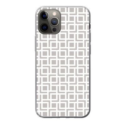 Handyhülle iPhone 13 Pro Silikonhülle Schutzhülle Handy Hülle Gestaltung - Linie - Mu