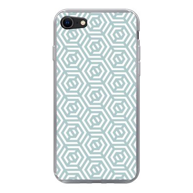 Handyhülle iPhone SE 2020 Silikonhülle Schutzhülle Handy Hülle Muster - Abstrakt - Gr