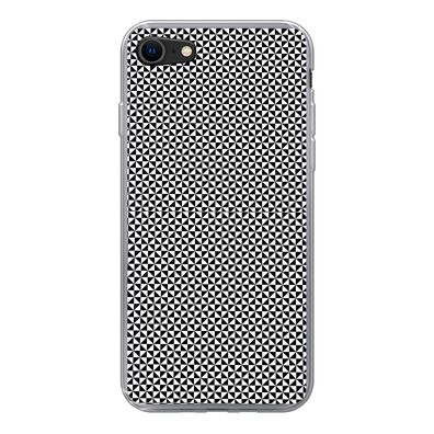 Handyhülle iPhone 8 Silikonhülle Schutzhülle Handy Hülle Gestaltung - Geometrie - Mus