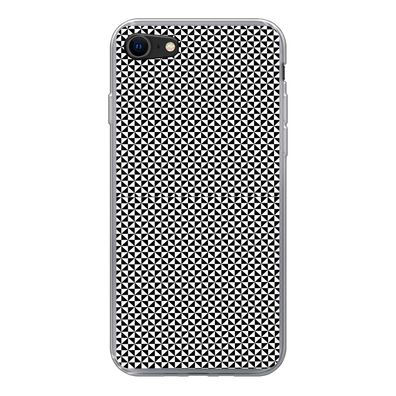Handyhülle iPhone SE 2020 Silikonhülle Schutzhülle Handy Hülle Gestaltung - Geometrie