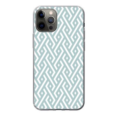 Handyhülle iPhone 13 Pro Silikonhülle Schutzhülle Handy Hülle Muster - Abstrakt - Geo