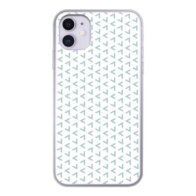 Handyhülle iPhone 11 Silikonhülle Schutzhülle Handy Hülle Geometrie - Muster - Abstra