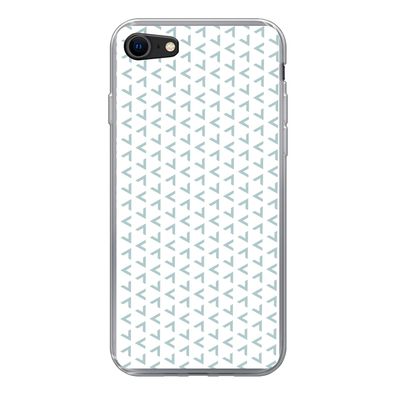 Handyhülle iPhone 7 Silikonhülle Schutzhülle Handy Hülle Geometrie - Muster - Abstrak