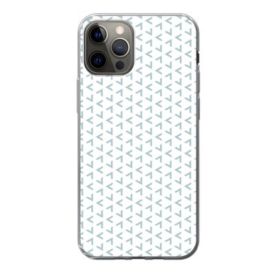 Handyhülle iPhone 13 Pro Silikonhülle Schutzhülle Handy Hülle Geometrie - Muster - Ab