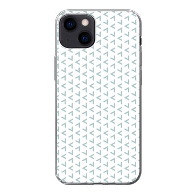 Handyhülle iPhone 13 Silikonhülle Schutzhülle Handy Hülle Geometrie - Muster - Abstra