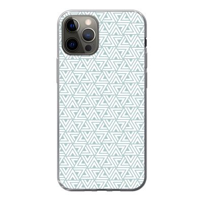 Handyhülle iPhone 13 Pro Silikonhülle Schutzhülle Handy Hülle Muster - Linie - Design