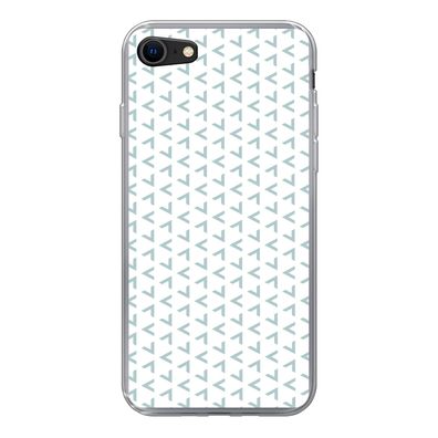 Handyhülle iPhone SE 2020 Silikonhülle Schutzhülle Handy Hülle Geometrie - Muster - A