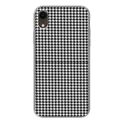 Handyhülle iPhone XR Silikonhülle Schutzhülle Handy Hülle Geometrie - Muster - Abstra