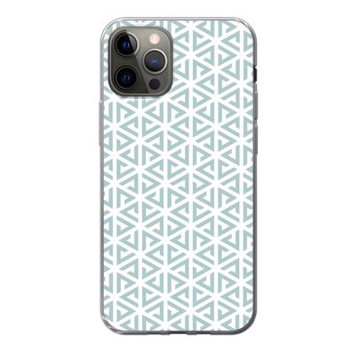 Handyhülle iPhone 13 Pro Silikonhülle Schutzhülle Handy Hülle Design - Geometrie - Mu