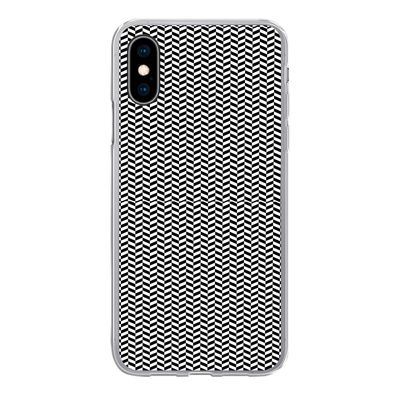Handyhülle iPhone X Silikonhülle Schutzhülle Handy Hülle Abstrakt - Muster - Gestaltu