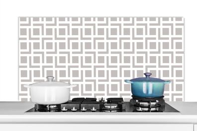Spritzschutz Küchenrückwand - 120x60 cm Gestaltung - Linie - Muster (Gr. 120x60 cm)