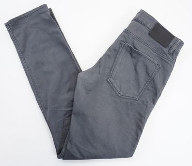 HUGO BOSS Herren Jeans Delaware3 W32 L32 32/32 grau Washed Waxed Denim F2126