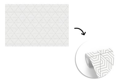 Tapete Fototapete - 330x220 cm Abstrakt - Muster - Entwurf - Dreieck (Gr. 330x220 cm)