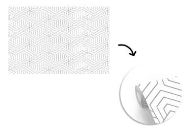 Tapete Fototapete - 600x400 cm Geometrie - Linie - Muster (Gr. 600x400 cm)