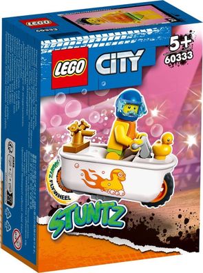 LEGO 60333 City Stuntz Badewannen Stuntbike Spielset Bausteine Klemmsteine