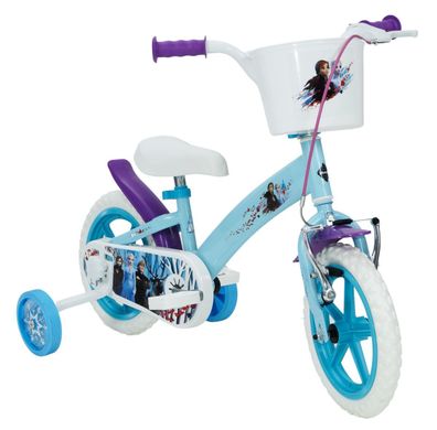 12 Zoll Kinder Mädchen Fahrrad Kinderfahrrad Rad Disney Frozen Eiskönigin Elsa