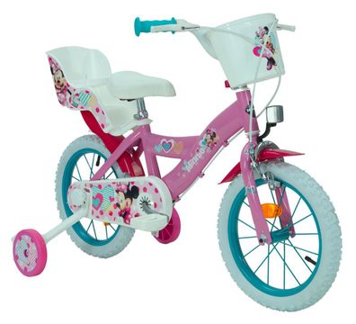 14 Zoll Kinderfahrrad Kinder Mädchen Fahrrad Rad Bike Disney MINNIE Mouse Maus