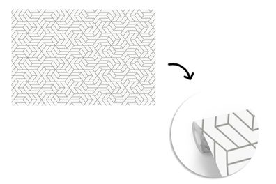 Tapete Fototapete - 450x300 cm Gestaltung - Geometrie - Muster (Gr. 450x300 cm)