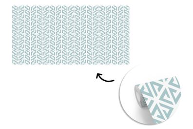 Tapete Fototapete - 430x240 cm Design - Geometrie - Muster - Dreieck (Gr. 430x240 cm)